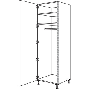 nobilia XL-Garderobenschrank NHSWGF40-2X 45957