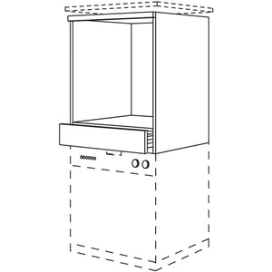 Nobilia XL-Geraete-Umbau Backofen - Geschirrspueler GOGSP60-X 32527