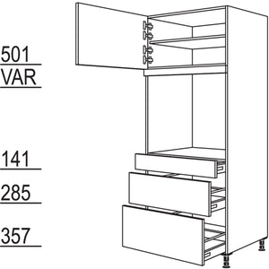 Nobilia XL-Geraete-Umbau Backofen GAOS2A76-1X 31809