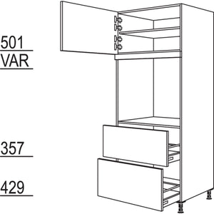 Nobilia XL-Geraete-Umbau Backofen GDAO2A76-1X 30803