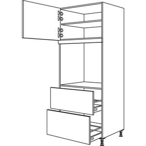 Nobilia XL-Geraete-Umbau Backofen GDAO2A76-2X 41803