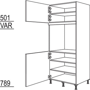 Nobilia XL-Geraete-Umbau Backofen GDAO76-1X 31806