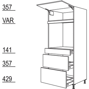 Nobilia XL-Geraete-Umbau Backofen GDAOS2A76-1X 30802