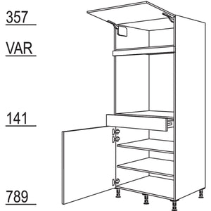 Nobilia XL-Geraete-Umbau Backofen GDAOS76-1X 31808