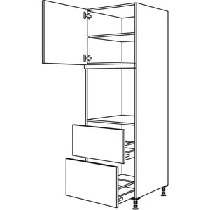 Nobilia XL-Geraete-Umbau Backofen GDO2A-1X 33710