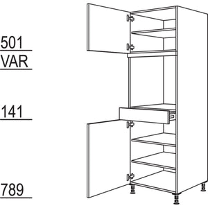 Nobilia XL-Geraete-Umbau Backofen GDOS-1X 32707