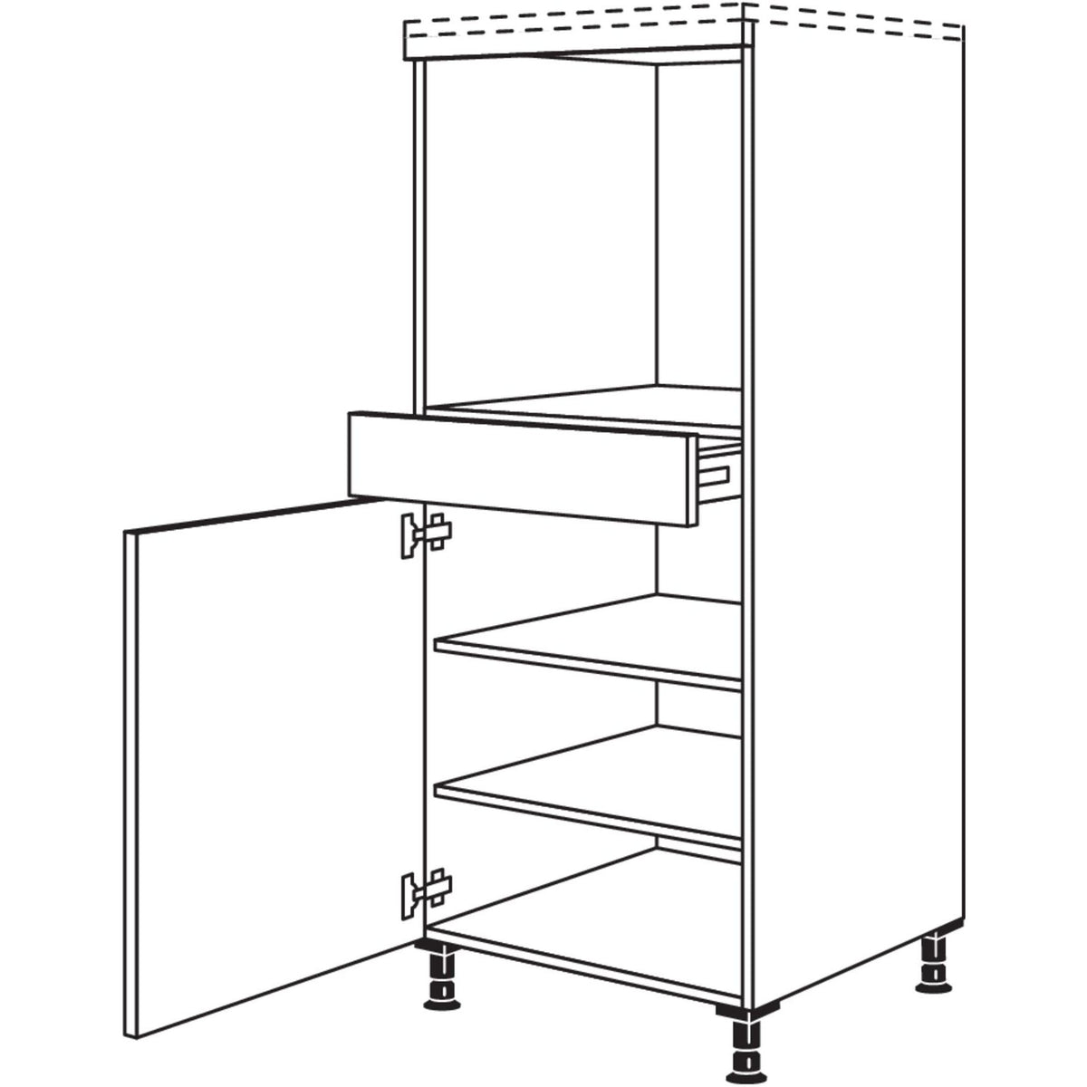 Nobilia XL-Geraete-Umbau Backofen GDOS-X 37410