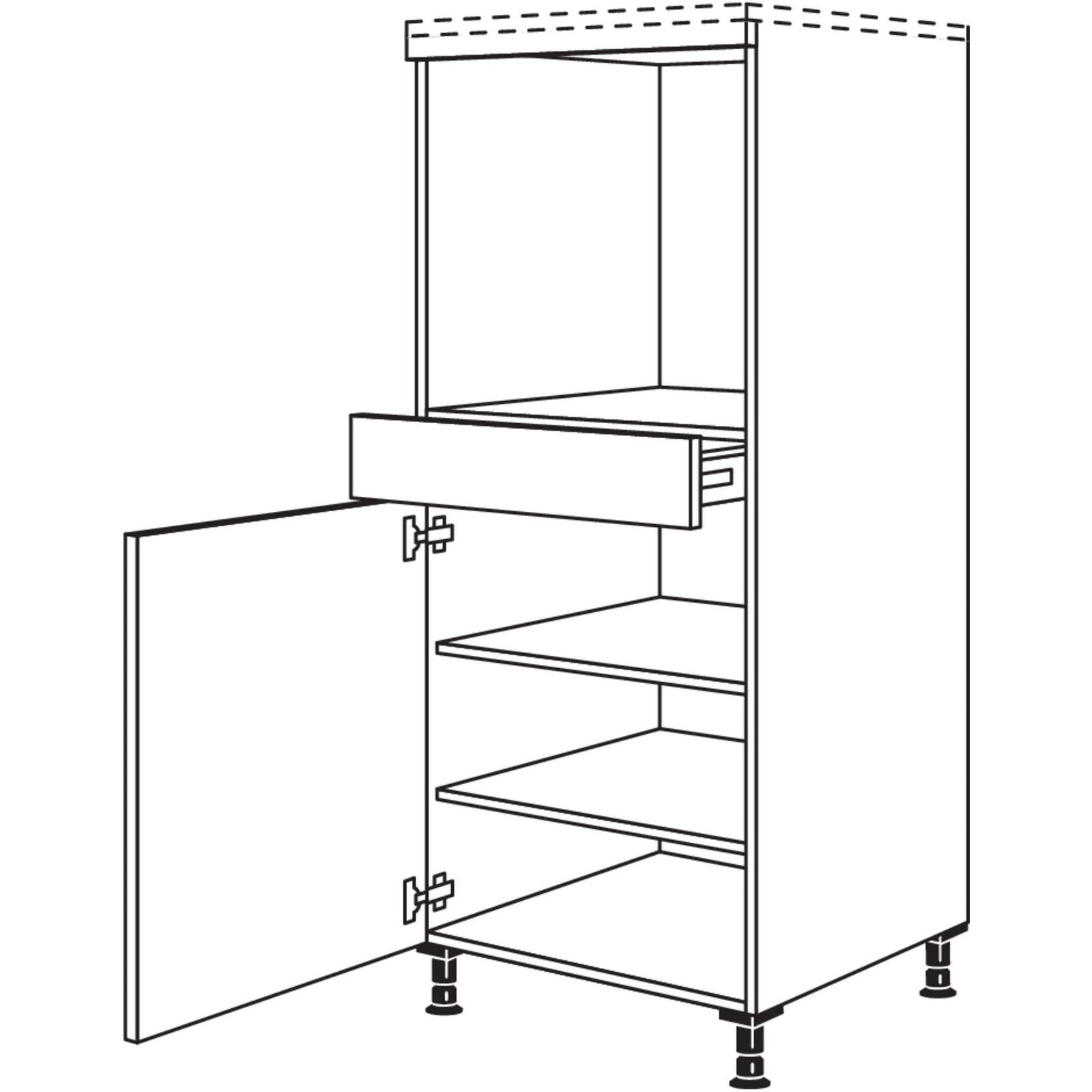 nobilia XL-reconstrucción de electrodomésticos horno GDOS-X 60 cm