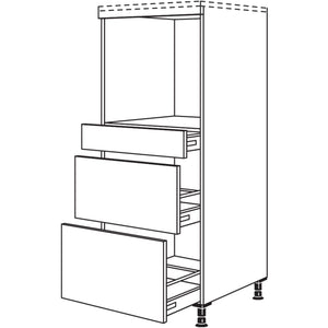 Nobilia XL-Geraete-Umbau Backofen GDOS2A-X 34446