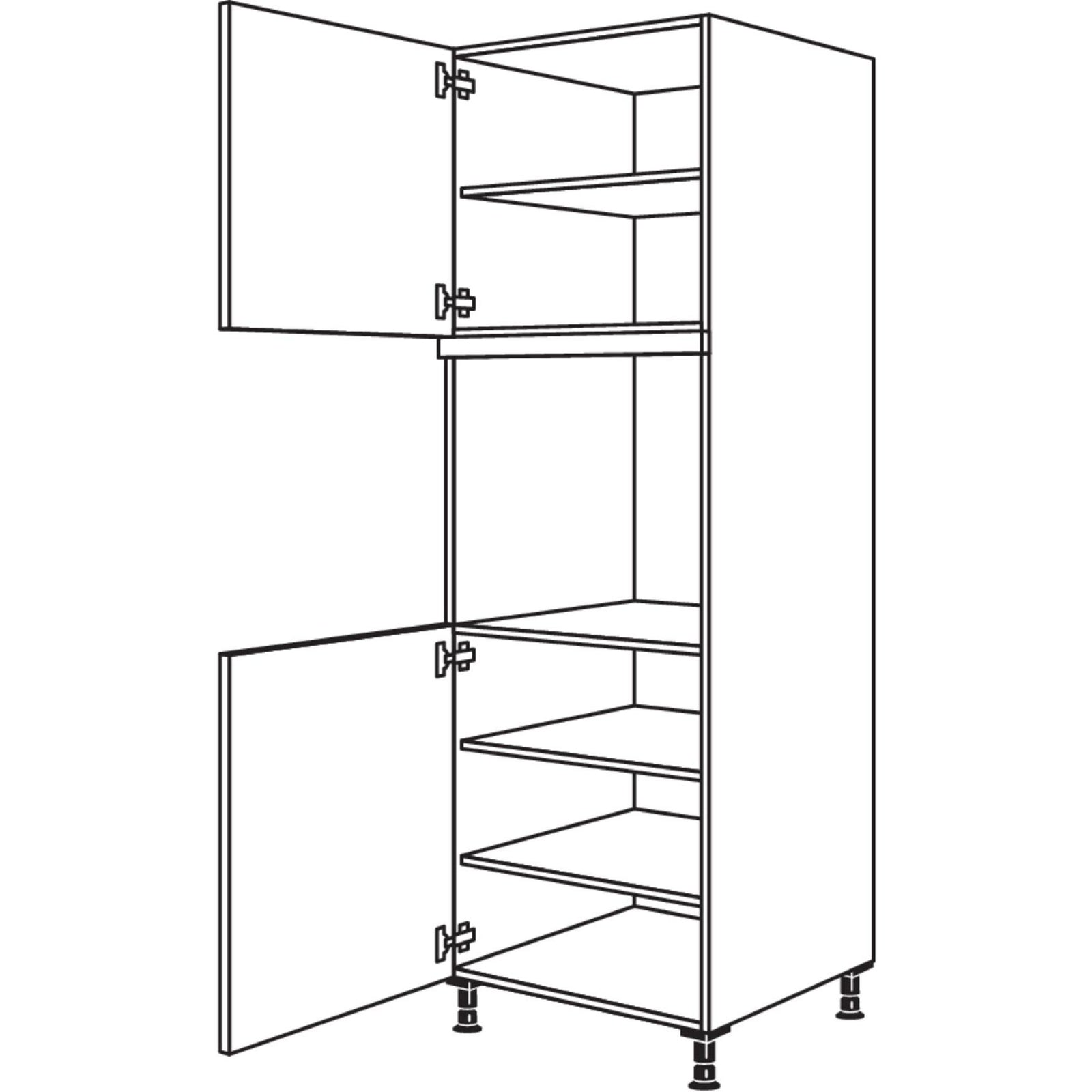 nobilia XL-apparaatombouw oven GO-1X 60 cm