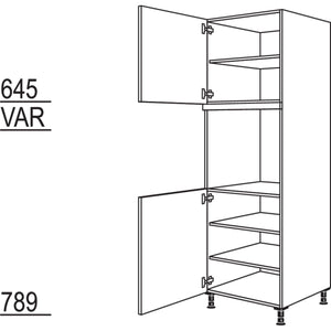 Nobilia XL-Geraete-Umbau Backofen GO-1X 32704