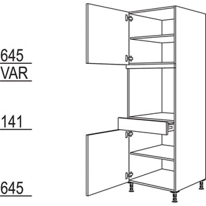 Nobilia XL-Geraete-Umbau Backofen GOS-1X 32706