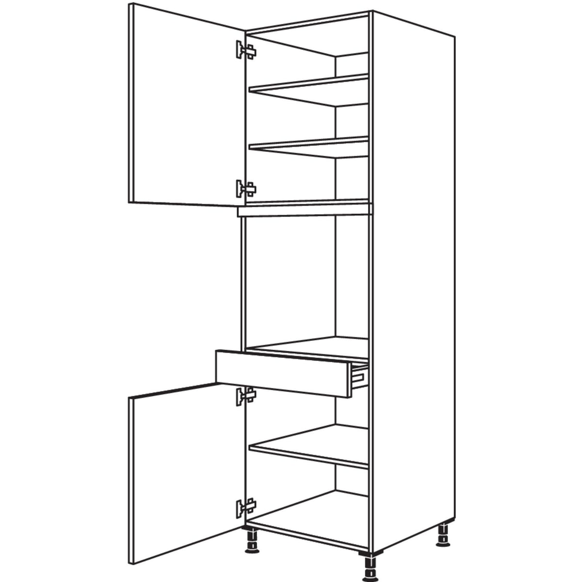Nobilia XL-Geraete-Umbau Backofen GOS-3X 52706