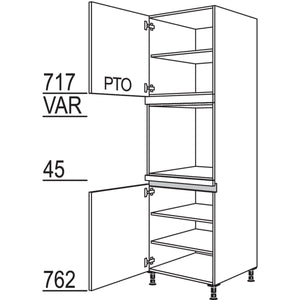 nobilia XL-Geraete-Umbau Backofen LGO-3X 53530