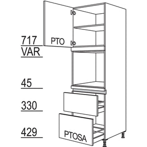 nobilia XL-Geraete-Umbau Backofen LGO2A-3X 53538