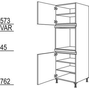 Nobilia XL-Geraete-Umbau Backofen NGO-1X 33320