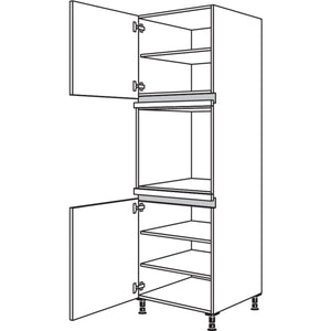 Nobilia XL-Geraete-Umbau Backofen NGO-2X 43320