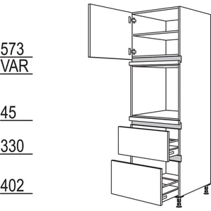 Nobilia XL-Geraete-Umbau Backofen NGO2A-1X 35321