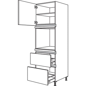 Nobilia XL-Geraete-Umbau Backofen NGO2A-2X 43321