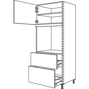 Nobilia XL-Geraete-Umbau Backofen NGSDAO2A76-2X 45968