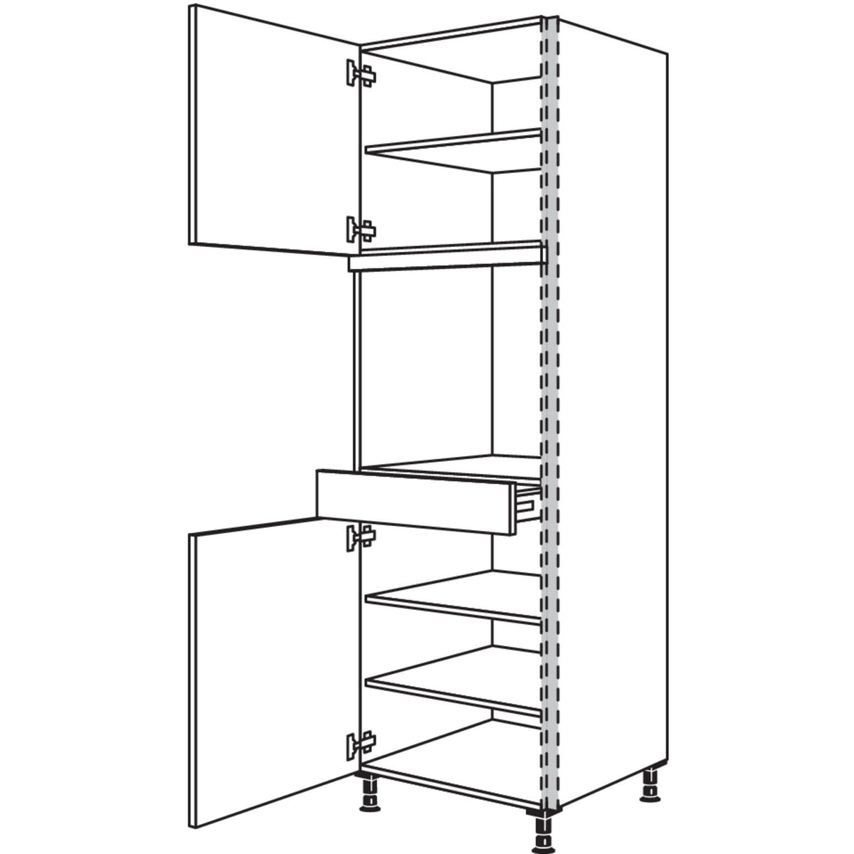 Nobilia XL-Geraete-Umbau Backofen NGSOS-3X 56930