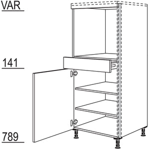Nobilia XL-Geräte-Umbau Backofen NGSOS-X 67410