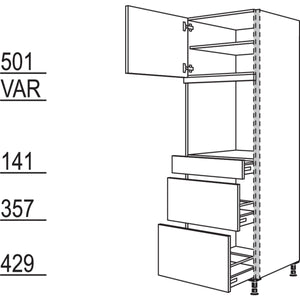 Nobilia XL-Geraete-Umbau Backofen NGSOS2A-1X 34931