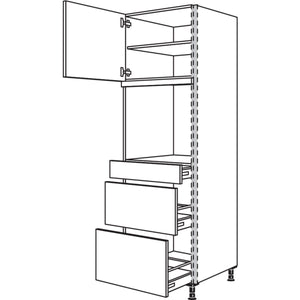 Nobilia XL-Geraete-Umbau Backofen NGSOS2A-2X 45931