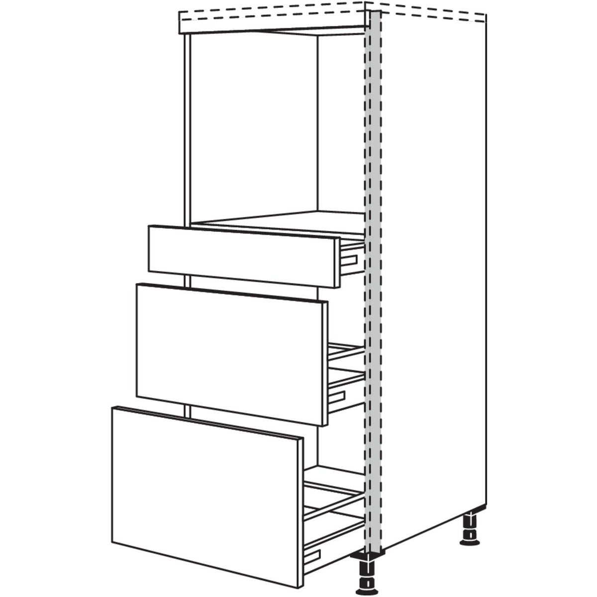 Nobilia XL-Geraete-Umbau Backofen NGSOS2A-X 63442