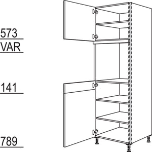 Nobilia XL-Geräte-Umbau Backofen NGSOV-2X 45929