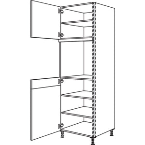 Nobilia XL-Geraete-Umbau Backofen NGSOV-2X 45929