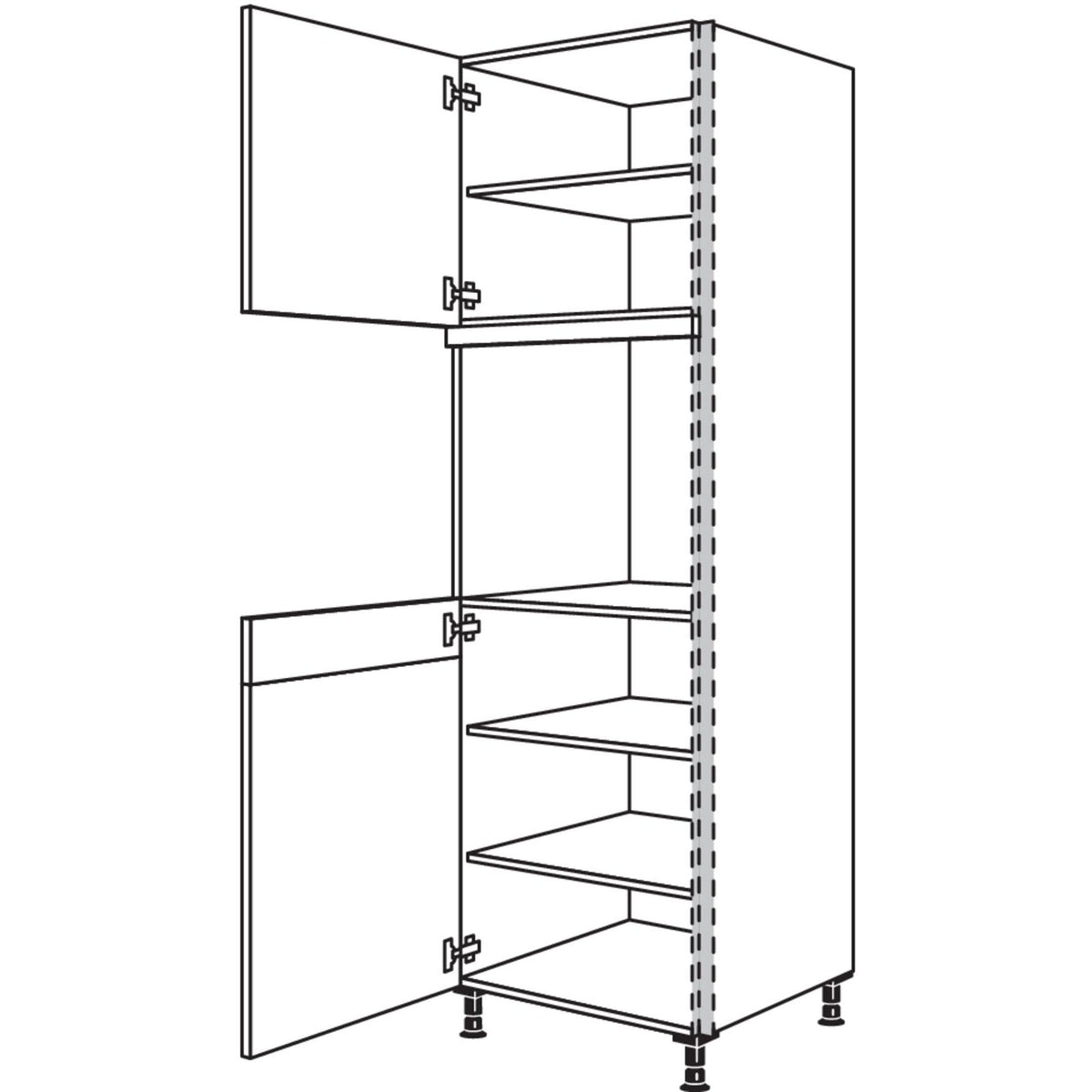 Nobilia XL-Geraete-Umbau Backofen NGSOV-3X 56929