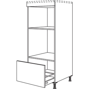 Nobilia XL-Geraete-Umbau Backofen und Dampfgarer - Kompaktgeraet GDDKOA-X 34520