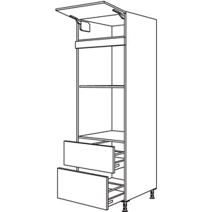 Nobilia XL-Geraete-Umbau Backofen und Dampfgarer - Kompaktgeraet GDKO2A-1X 35719