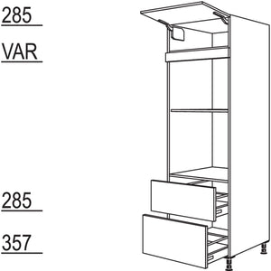 Nobilia XL-Geraete-Umbau Backofen und Dampfgarer - Kompaktgeraet GDKO2A-1X 35719