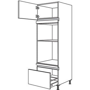 Nobilia XL-Geraete-Umbau Backofen und Dampfgarer - Kompaktgeraet NGODKA-1X 35323