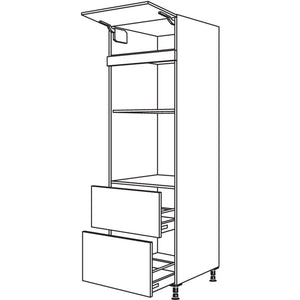 Nobilia XL-Geraete-Umbau Backofen und Mikrowelle GDMO2A-2X 41717