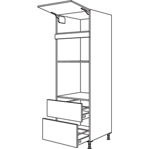 Nobilia XL-Geraete-Umbau Backofen und Mikrowelle GMO2A-1X 35718