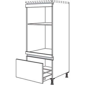 Nobilia XL-Geraete-Umbau Backofen und Mikrowelle NGMOA-X 53360