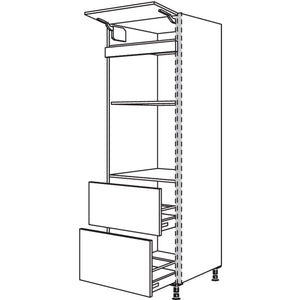 Nobilia XL-Geraete-Umbau Backofen und Mikrowelle NGSMO2A-1X 34935