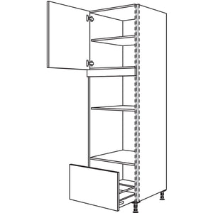 Nobilia XL-Geraete-Umbau Backofen und Mikrowelle NGSMOA-3X 56933
