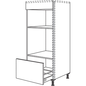 Nobilia XL-Geraete-Umbau Backofen und Mikrowelle NGSMOA-X 63447