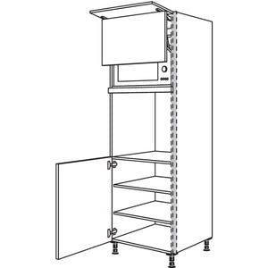 Nobilia XL-Geraete-Umbau Backofen und Mikrowelle mit Lifttuer NGSLO-1X 31925