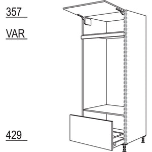 Nobilia XL-Geräte-Umbau Doppel- Backofen NGSDAODA76-2X 45969