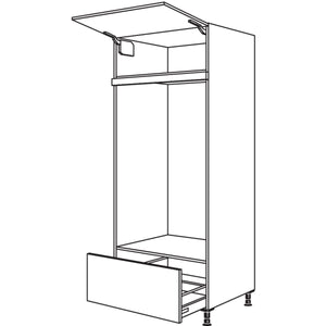 Nobilia XL-Geraete-Umbau Doppel-Backofen GAODA76-1X 31810