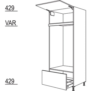 Nobilia XL-Geraete-Umbau Doppel-Backofen GDAODA76-3X 51814