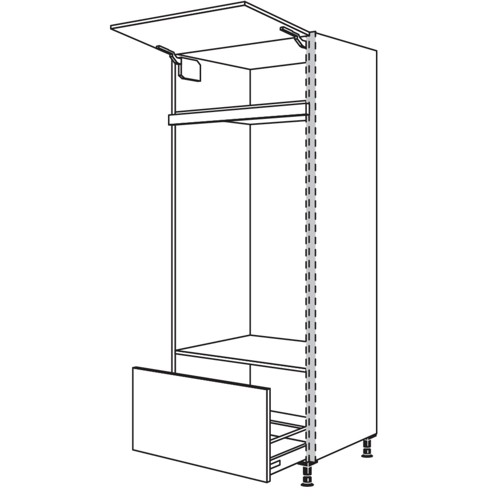 nobilia XL-apparaat-ombouw dubbele oven NGSDAODA76-2X 76,2 cm