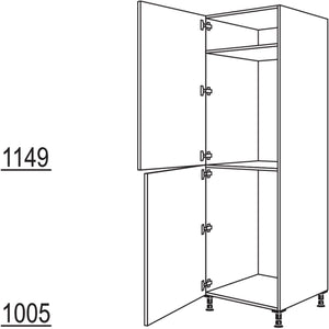 Nobilia XL-Geräte-Umbau Kühl- und Gefrierautomat G88-88-2X 40834