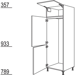 Nobilia XL-Geraete-Umbau Kuehl-Gefrierautomat GD145-1X 30869