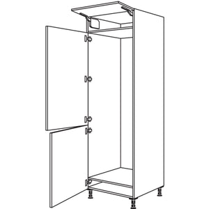 Nobilia XL-Geraete-Umbau Kuehl-Gefrierautomat GD178-2X 41873